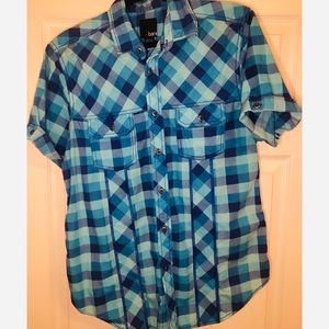 Bar III - EUC, Button-down, Short Sleeve Shirt